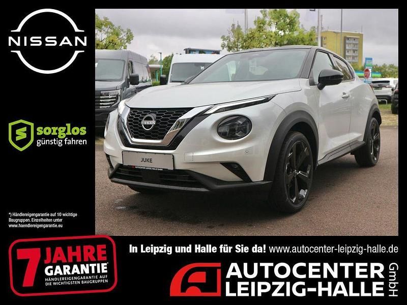 Pearl white Neu 2025 Nissan Juke Tekna SUV | 25.590 € (Fairer Preis) - Bild 1/4