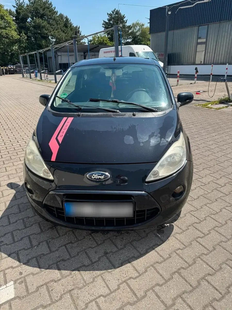Gebraucht Ford Ka 69 PS (50 kW) 2011 Schwarz Kleinwagen