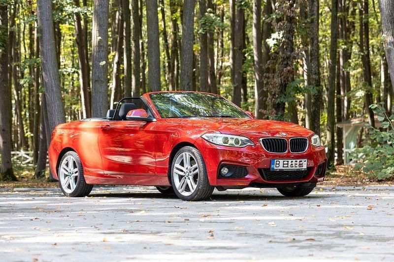 Rot Gebraucht 2015 BMW 220 M Sport Cabrio | 18.000 € (Guter Preis) - Bild 1/4