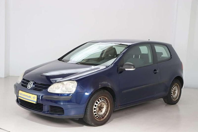 Blau Gebraucht 2006 VW Golf V Trendline Limousine | 500 € (Superpreis) - Bild 1/4