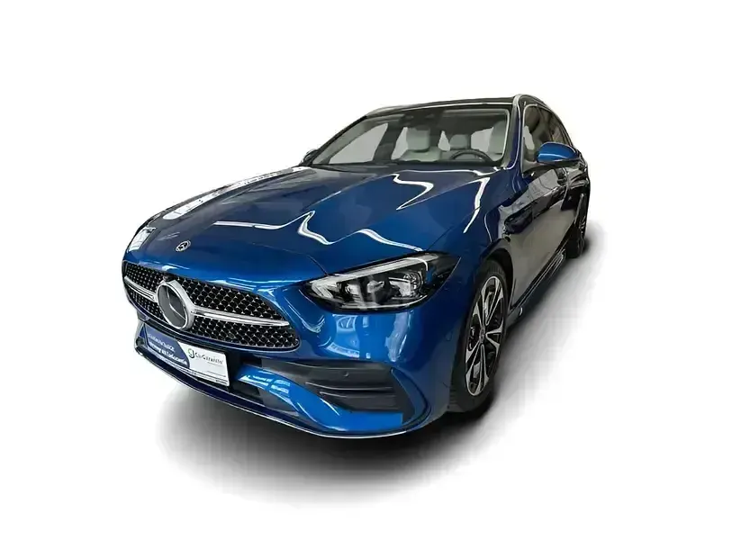 Gebraucht Mercedes C200 AMG 2022 Blau Limousine