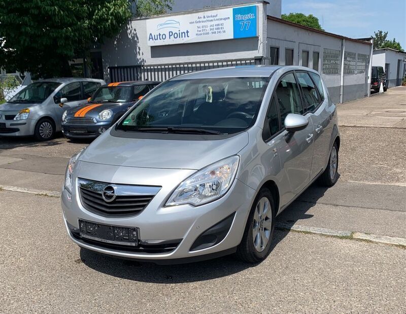 Silber Gebraucht 2013 Opel Meriva Active Van / Kleinbus | 4.400 € (Guter Preis) - Bild 1/4