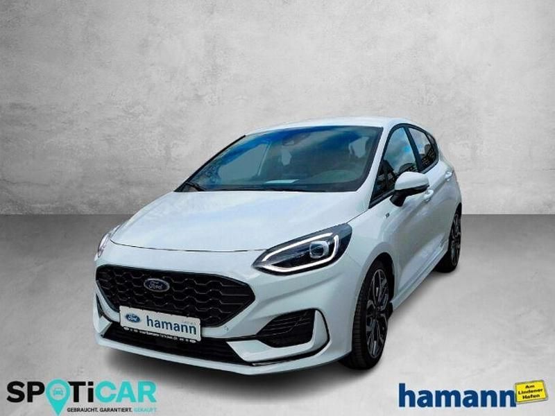 Gebraucht Ford Fiesta ST-Line X 125 PS (91 kW) 2023 Frostweiß Kleinwagen