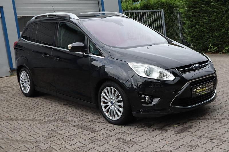 Schwarz Gebraucht 2014 Ford Grand C-Max Titanium Van / Kleinbus | 7.290 € (Fairer Preis) - Bild 1/4