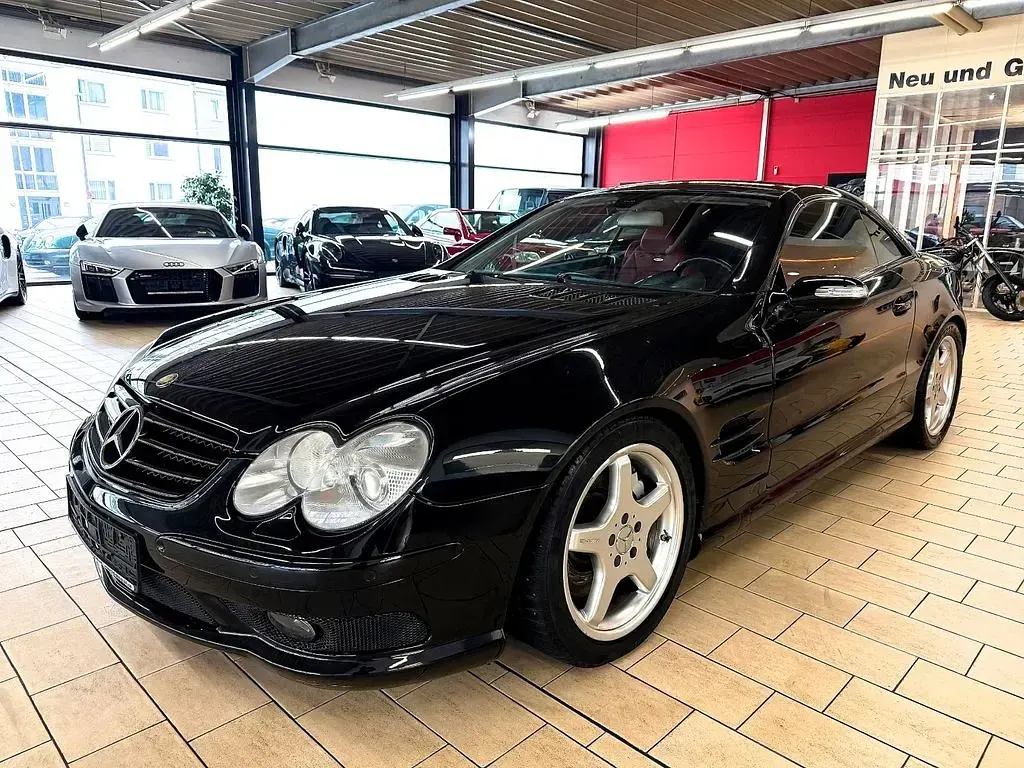 Gebraucht Mercedes SL55 AMG AMG 500 PS (367 kW) 2004 Schwarz Cabrio