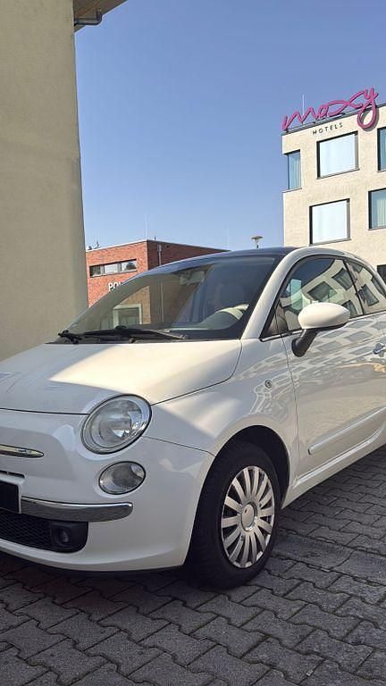 Gebraucht Fiat 500 Lounge 101 PS (74 kW) 2010 Beige Kleinwagen