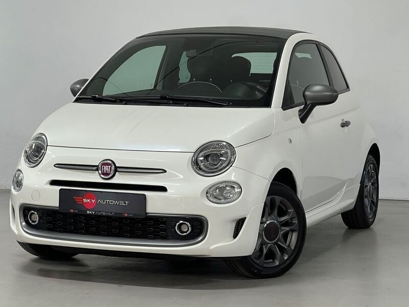 Weiß Gebraucht 2020 Fiat 500 Sport Cabrio | 10.950 € (Fairer Preis) - Bild 1/4