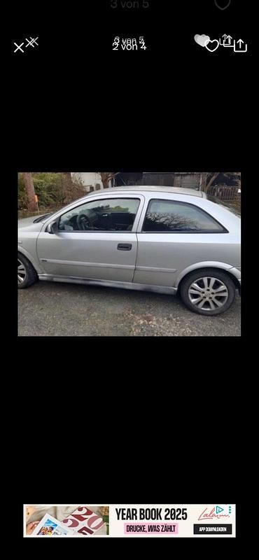 Second-hand Opel Astra 131 CP (96 kW) 2000 Argintiu Coupe