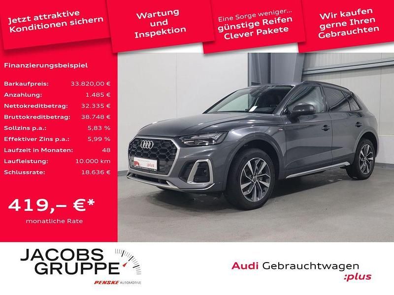Gebraucht Audi Q5 S-Line 204 PS (150 kW) 2022 Grau SUV