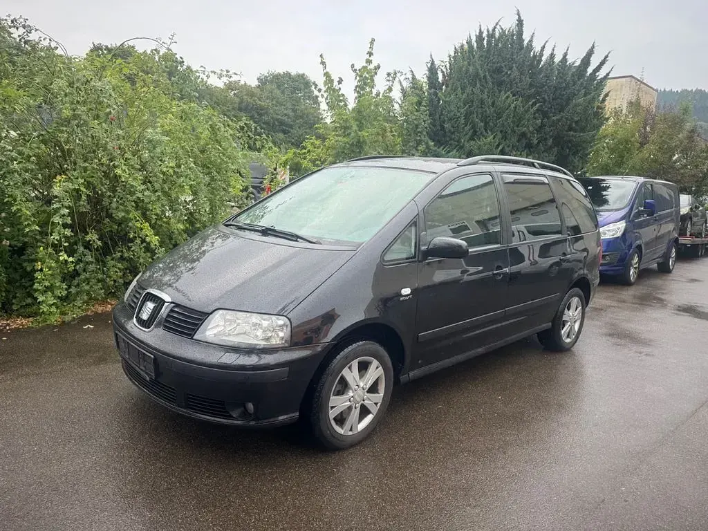 Gebraucht Seat Alhambra Vigo 150 PS (110 kW) 2008 Schwarz Van / Kleinbus