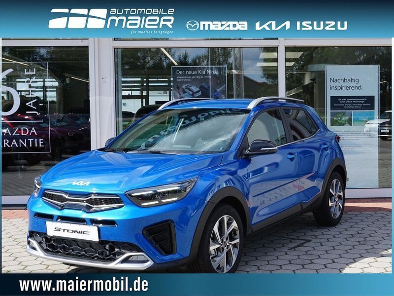 Blau Neu 2024 Kia Stonic 4 SUV | 24.650 € (Etwas zu teuer) - Bild 1/4