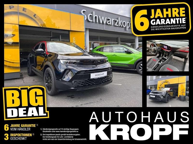 Karbon schwarz Gebraucht 2023 Opel Mokka-e GS Line SUV | 29.645 € - Bild 1/4
