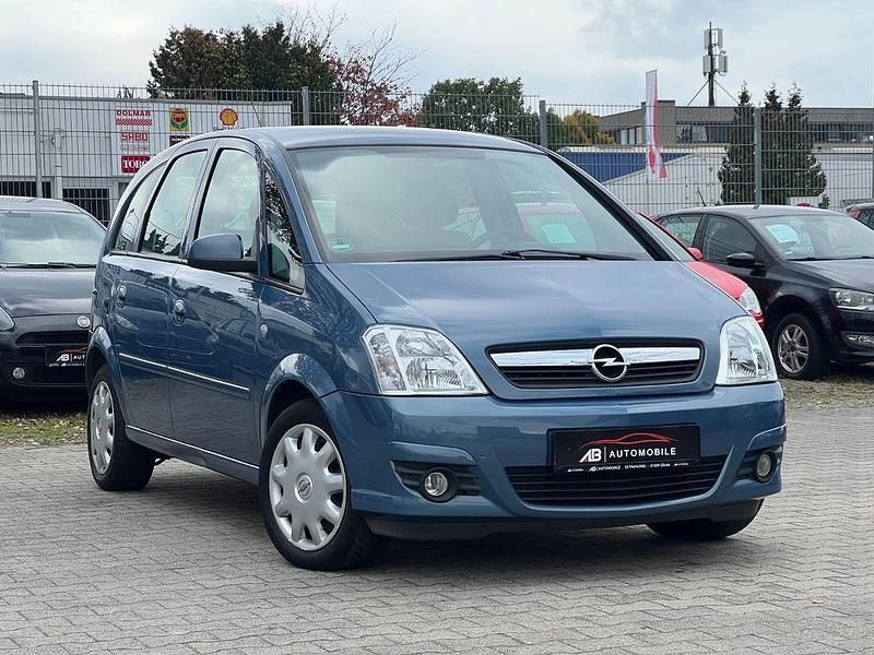 Blau Gebraucht 2008 Opel Meriva Edition Van / Kleinbus | 2.290 € (Etwas zu teuer) - Bild 1/4