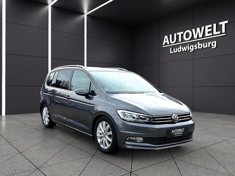 Gebraucht VW Touran Highline 150 PS (110 kW) 2016 Indiumgrau Van / Kleinbus