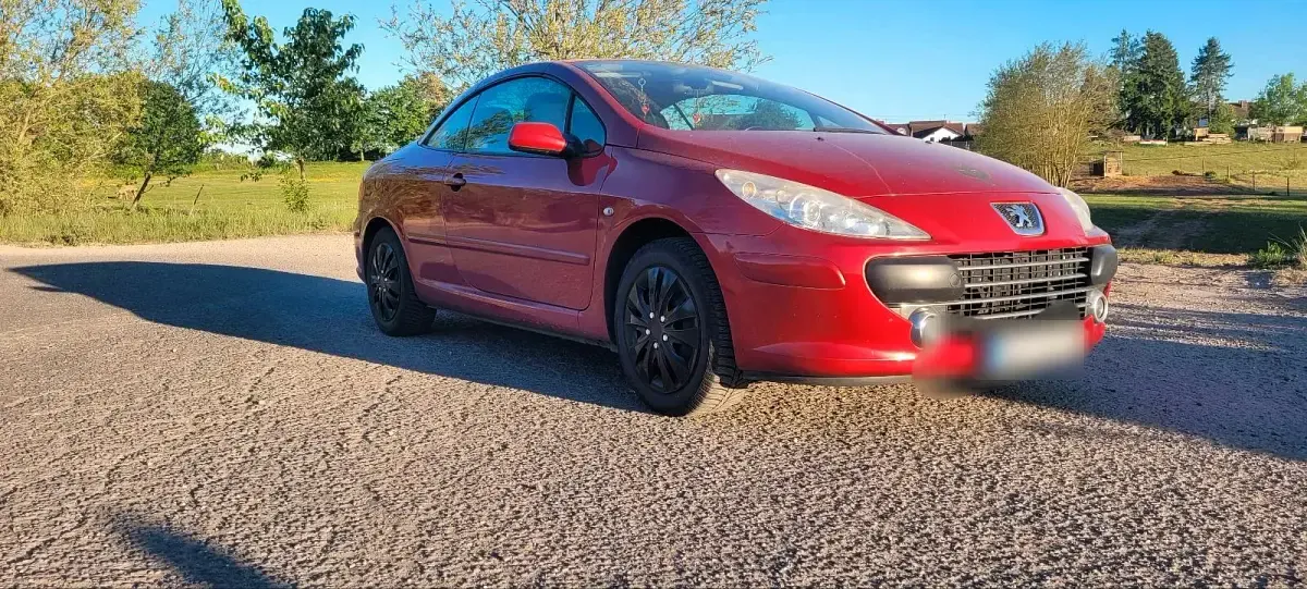 Gebraucht Peugeot 307 CC 140 PS (102 kW) 2007 Rot Cabrio