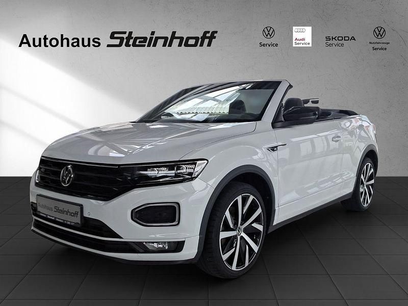 Weiß Gebraucht 2021 VW T-Roc Cabriolet Style Cabrio | 23.990 € (Fairer Preis) - Bild 1/4