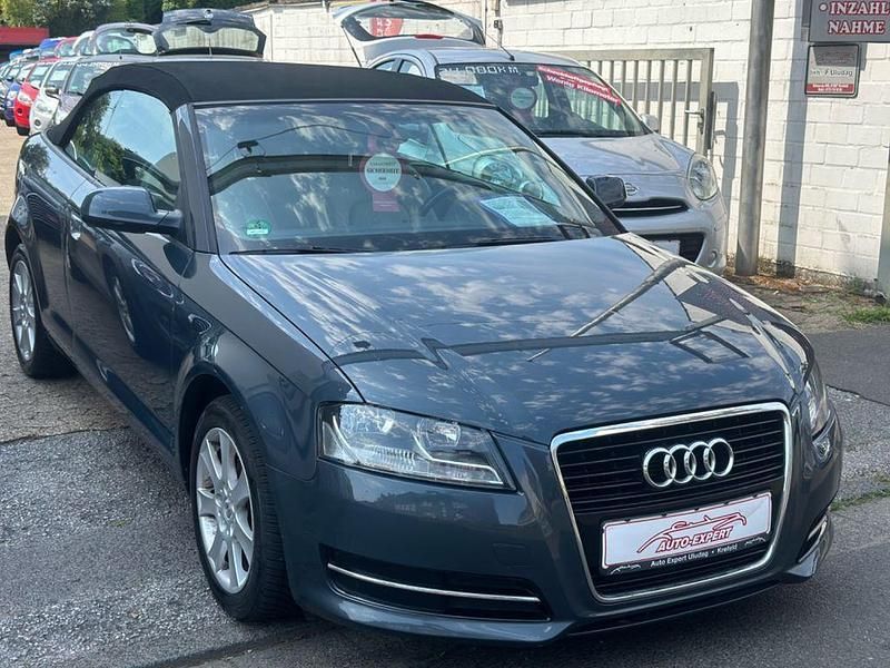 Grau Gebraucht 2012 Audi A3 Cabriolet Attraction Cabrio | 9.990 € (Fairer Preis) - Bild 1/4