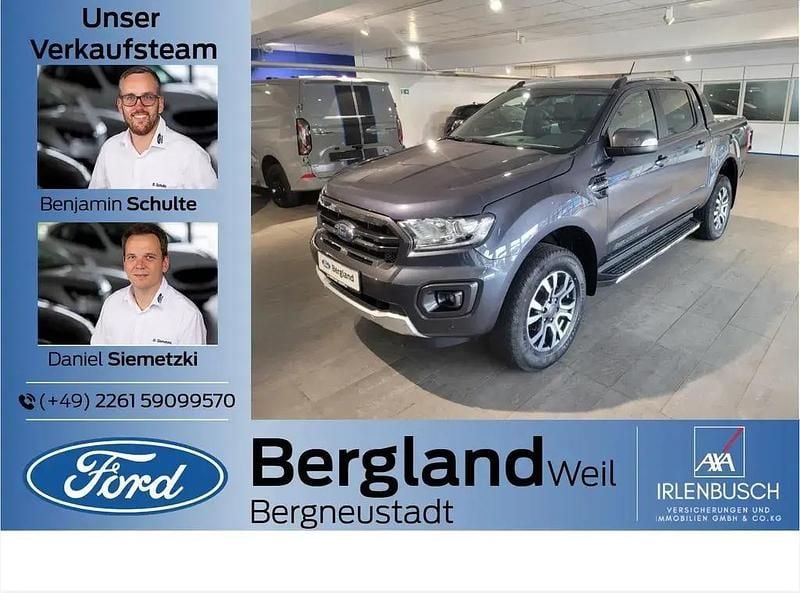 Lackierung metallic grau Gebraucht 2019 Ford Ranger Wildtrack Abholung | 34.490 € (Fairer Preis) - Bild 1/4