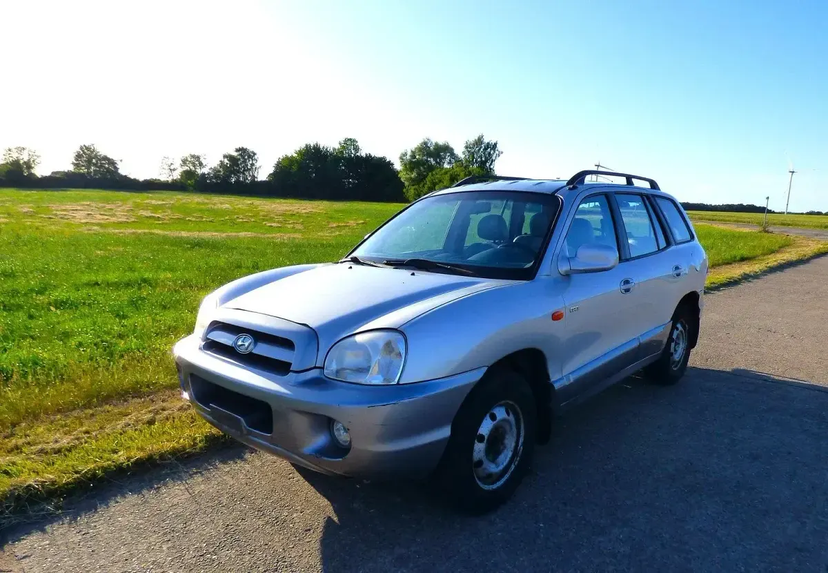 Gebraucht Hyundai Santa Fe 125 PS (91 kW) 2005 Silber SUV