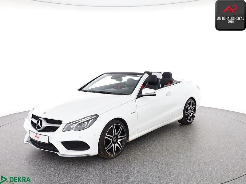 Polarweiss Gebraucht 2016 Mercedes E400 AMG Cabrio | 26.880 € (Superpreis) - Bild 1/4