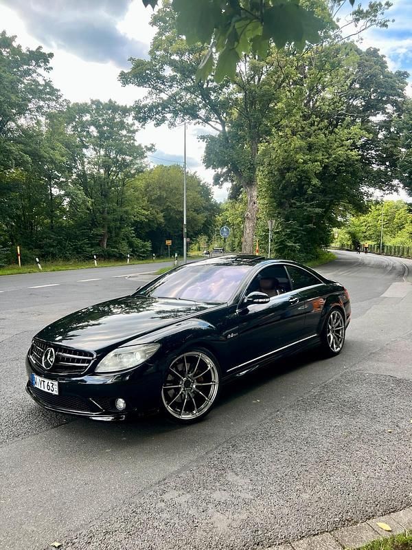 Schwarz Gebraucht 2007 Mercedes CL500 AMG Coupé | 15.700 € (Guter Preis) - Bild 1/4