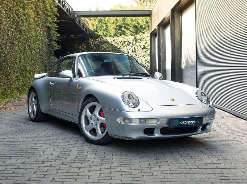 Silber Gebraucht 1995 Porsche 993 Turbo | 249.900 € - Bild 1/4