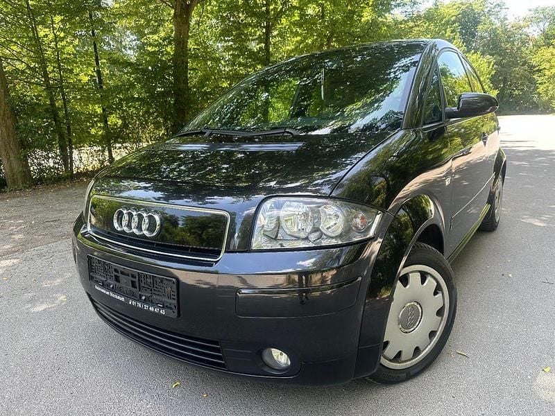 Schwarz Gebraucht 2002 Audi A2 S-Line Kleinwagen | 3.390 € (Fairer Preis) - Bild 1/4