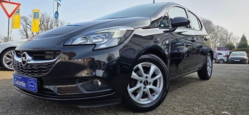 Gebraucht Opel Corsa Edition 90 PS (66 kW) 2016 Schwarz Kleinwagen