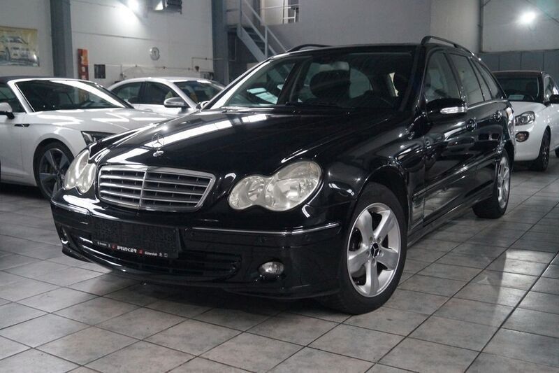 Schwarz Gebraucht 2007 Mercedes C180 Kombi | 2.490 € (Fairer Preis) - Bild 1/4