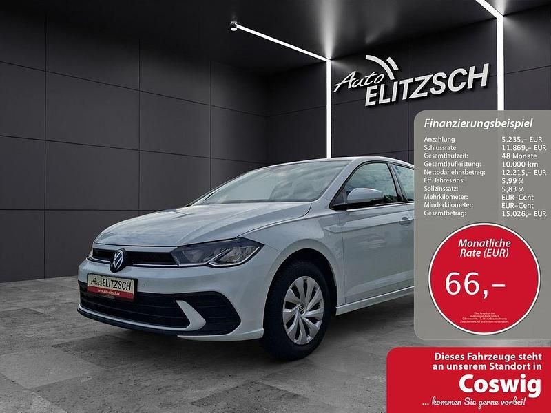 Pure white Gebraucht 2024 VW Polo Life Limousine | 17.450 € (Fairer Preis) - Bild 1/4