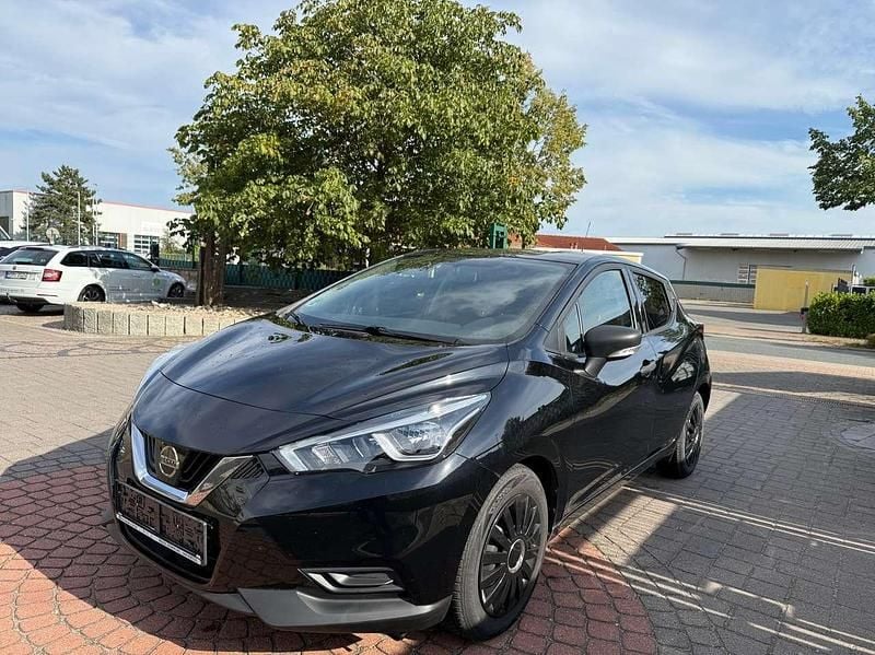 Schwarz Gebraucht 2018 Nissan Micra Visia+ Kleinwagen | 6.900 € (Guter Preis) - Bild 1/4