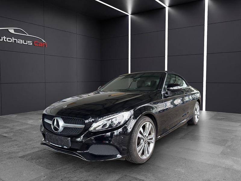 Schwarz Gebraucht 2018 Mercedes C200 Cabrio | 25.990 € (Fairer Preis) - Bild 1/4