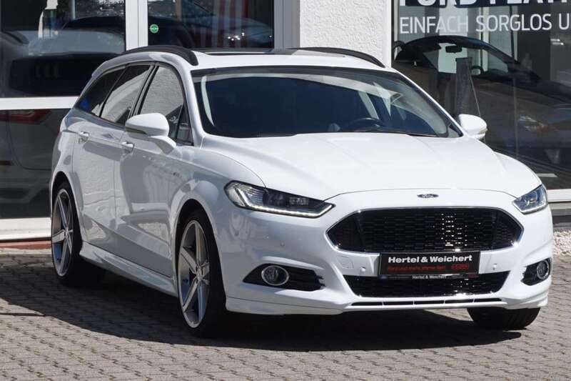 Frostweiß Gebraucht 2017 Ford Mondeo ST-Line Kombi | 17.590 € (Fairer Preis) - Bild 1/4