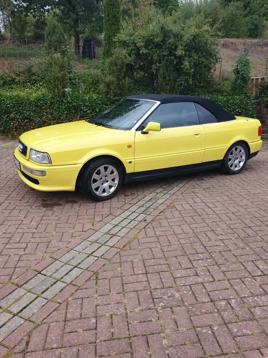 Używany Audi 80 125 KM (91 kW) 1997 Żółty Kabriolet