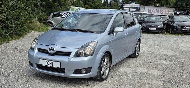 Blau Gebraucht 2008 Toyota Corolla Verso Sol Van / Kleinbus | 2.590 € (Guter Preis) - Bild 1/4