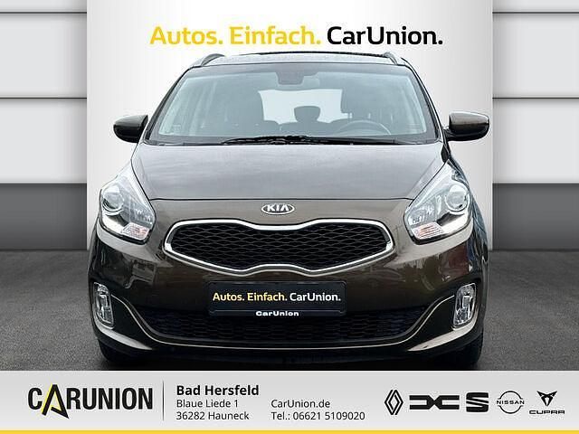 Gebraucht Kia Carens Edition 7 135 PS (99 kW) 2013 Galaxy brown (braun) Van / Kleinbus
