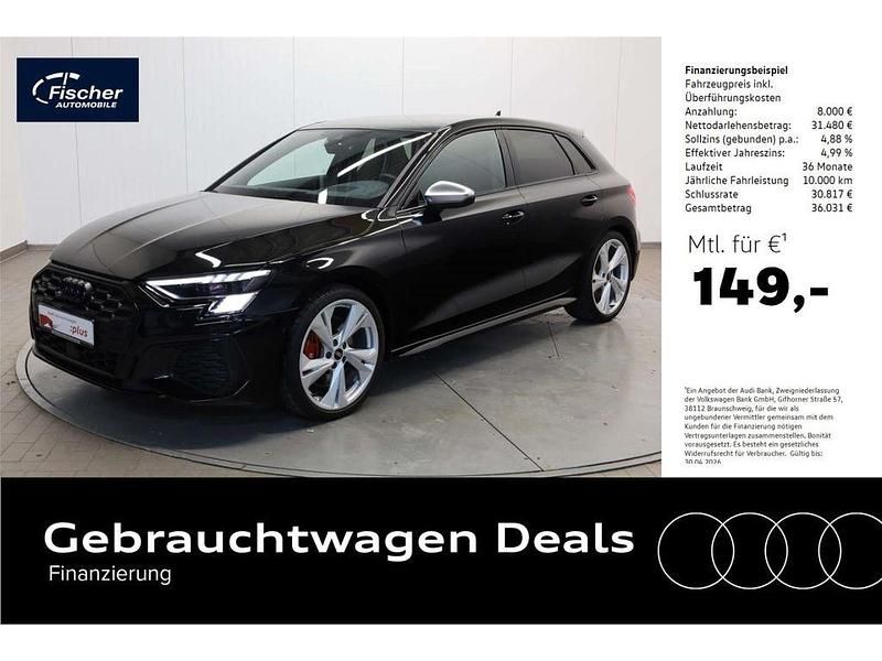 Schwarz Gebraucht 2022 Audi S3 Sport Coupé | 39.480 € (Etwas zu teuer) - Bild 1/4