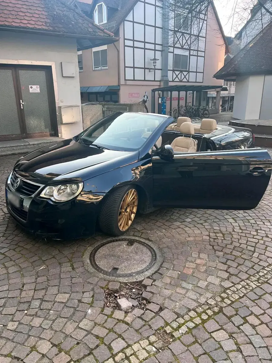 Gebraucht VW Eos 2006 Blau Cabrio