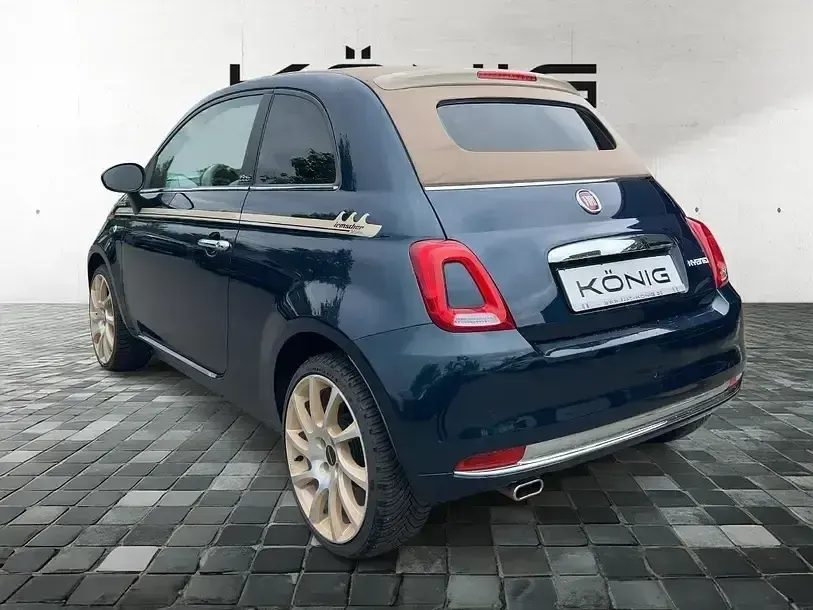 Gebraucht Fiat 500C Club 71 PS (52 kW) 2021 Blau Cabrio