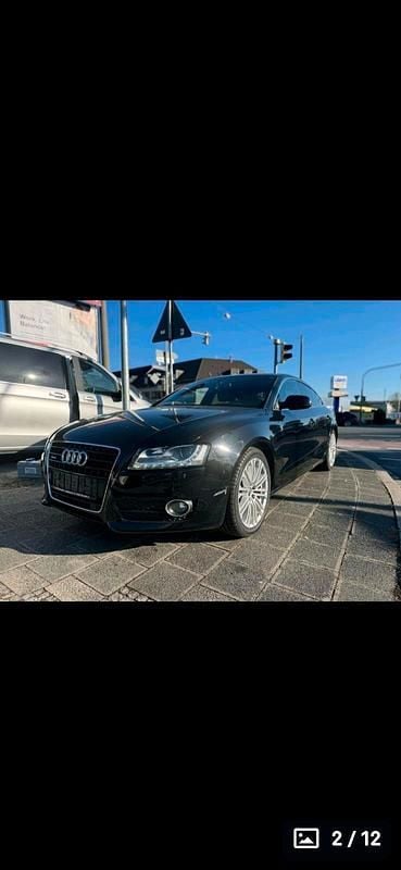 Schwarz Gebraucht 2010 Audi A5 Sportback S-Line Limousine | 9.890 € (Guter Preis) - Bild 1/4