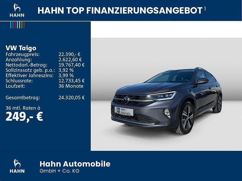 Gebraucht VW Taigo Style 110 PS (80 kW) 2023 Rauchgrau metallic SUV