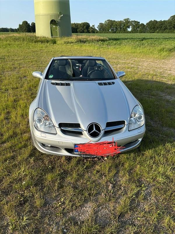 Silber Gebraucht 2007 Mercedes SLK200 Cabrio | 7.500 € (Guter Preis) - Bild 1/4