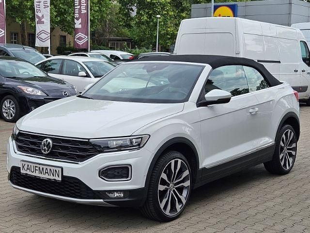 Weiss Gebraucht 2020 VW T-Roc Cabriolet Style Cabrio | 25.490 € (Fairer Preis) - Bild 1/4