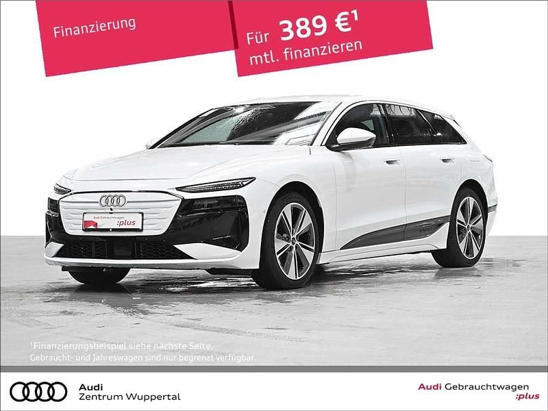 Weiß (gletscherweiss) Gebraucht 2025 Audi A6 e-tron Comfort Kombi | 55.570 € (Fairer Preis) - Bild 1/3
