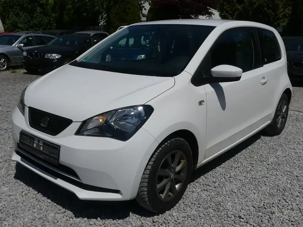 Käytetty Seat Mii I-Tech 75 HP (55 kW) 2015 Valkoinen Viistoperä