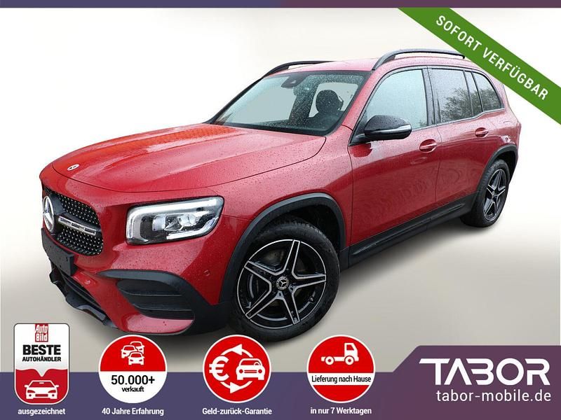 Rot Neu 2025 Mercedes GLB200 AMG line SUV | 42.988 € - Bild 1/4