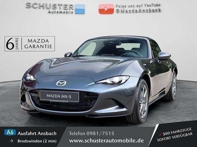Grau Neu 2025 Mazda MX5 Exclusive-Line Cabrio | 29.780 € (Superpreis) - Bild 1/4