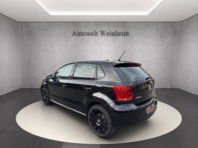 Gebraucht VW Polo Style 60 PS (44 kW) 2012 Schwarz Kleinwagen