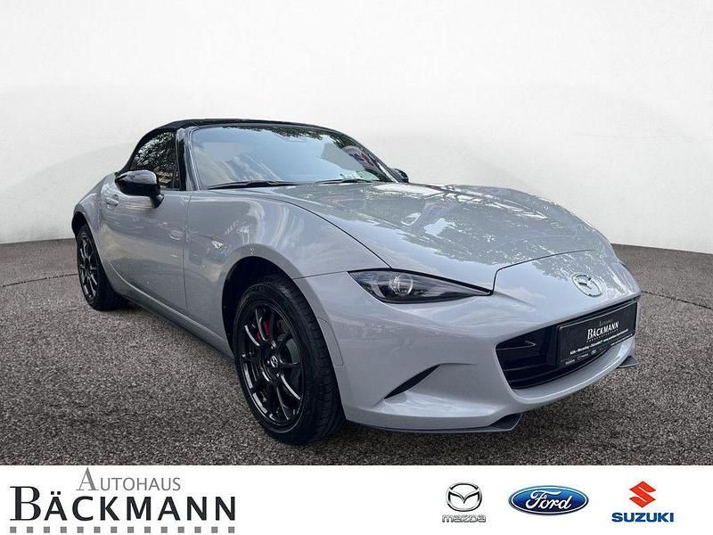 Grau Neu 2025 Mazda MX5 Homura-Line Cabrio | 34.890 € - Bild 1/4
