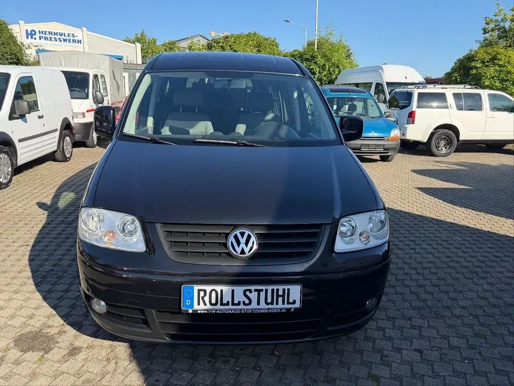 Gebraucht VW Caddy Maxi Life Life 102 PS (75 kW) 2008 Schwarz Van / Kleinbus